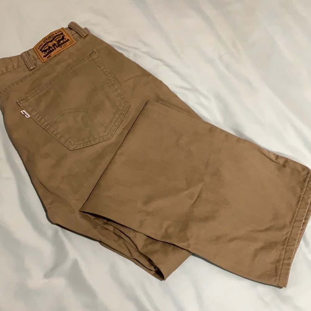 Brown Levi Strauss & Co. 505 Jeans
